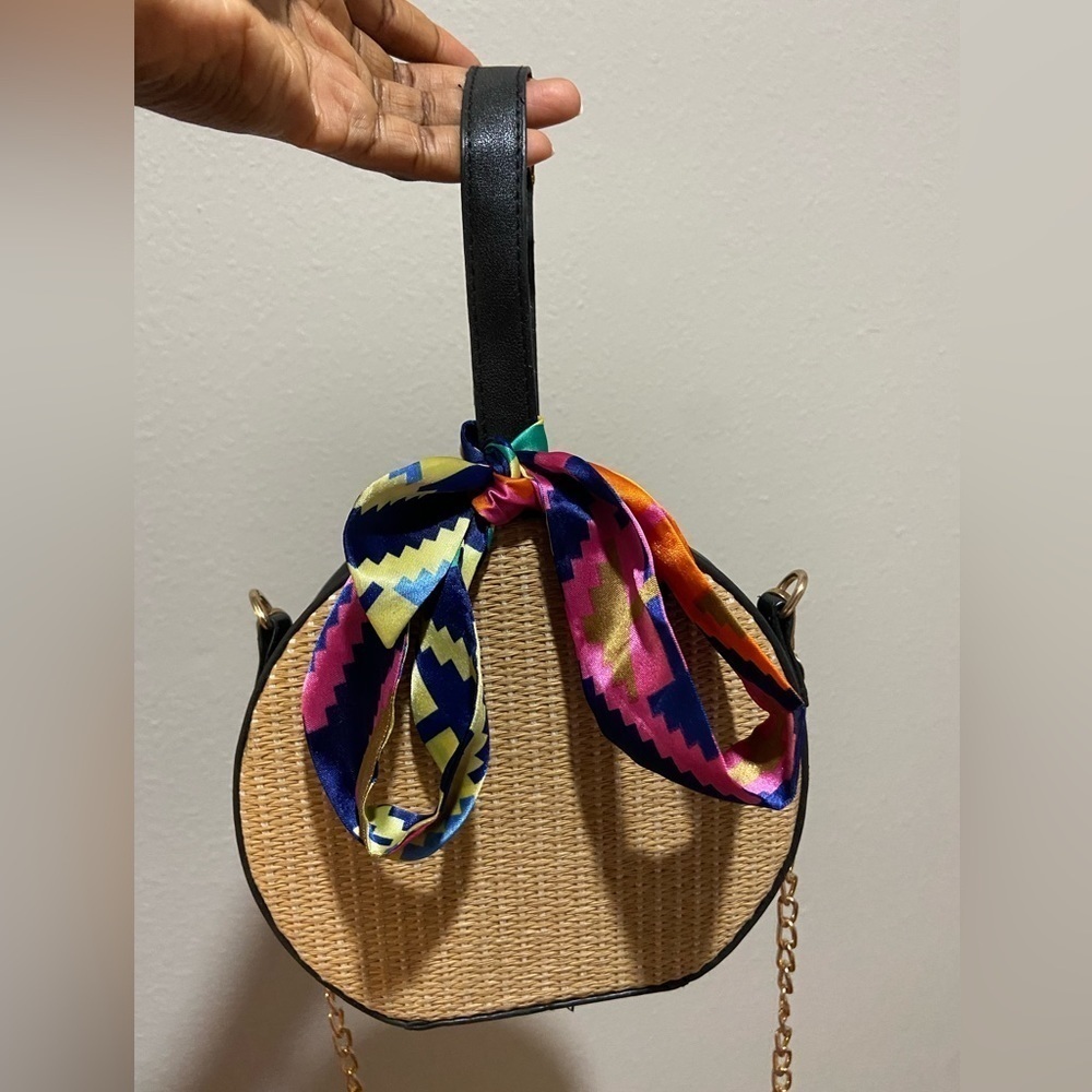 NEW Rattan handbag & crossbody bag